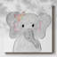 Mignon éléphant, toile tendue avec châssis-1183955426