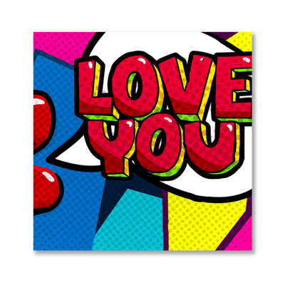 Love You Print