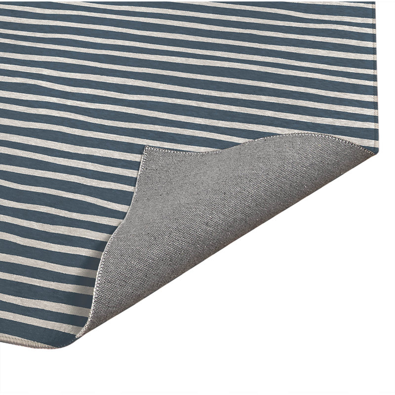 Tapis de cuisine Ribbon Play, Bleu, Rectangle 4pi x 6 pi