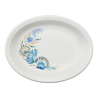 Fiesta Coastal Shores 11 5/8 Inch Medium Oval Serving Platter