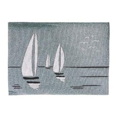 Polyester Embroidered Rectangle Placemat