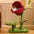 2 Tiers Cat Tree with Condons,Perch,Scratching Posts