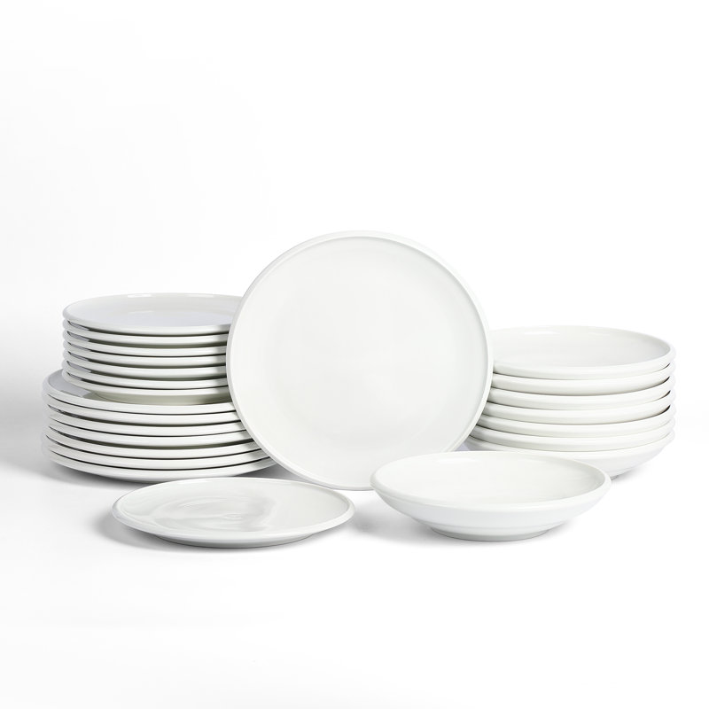 Service de vaisselle Earth & Clay Harmony, Gris, 24