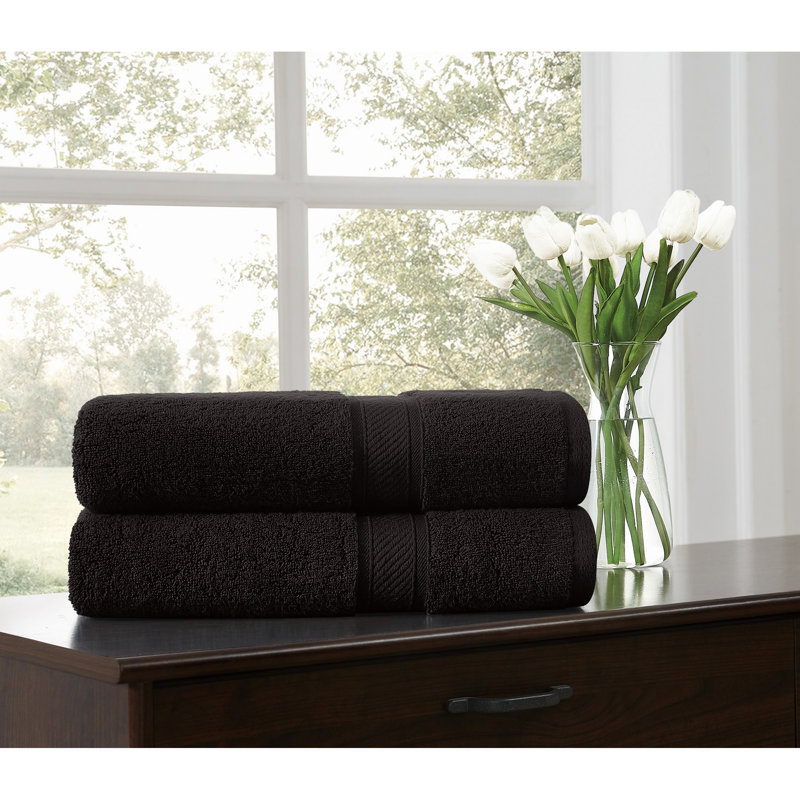  Regal Plush Towel Sets, Espresso