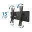 Mount-It Full Motion Long Arm TV Wall Mount with 26 in. Extension, Fits 40 - 70 in. & 220 Lbs. Cap.