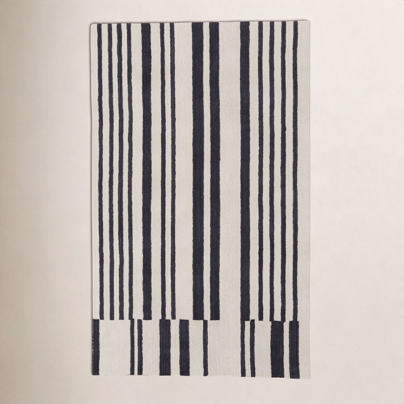 Ryo Performance Striped Indoor Rug, Rectangle 3'6" x 5'6"