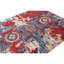 High-Quality Hand-Knotted Navy And Red Area Rug