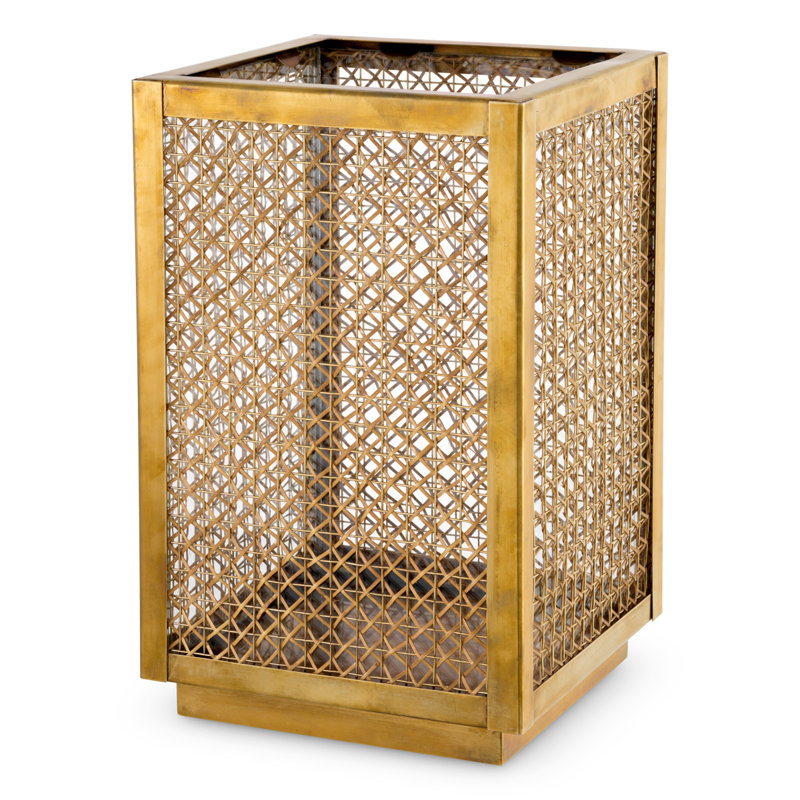 Cairo Hurricane Candle Holder, 15.94" H x 10.04" W x 10.04" D