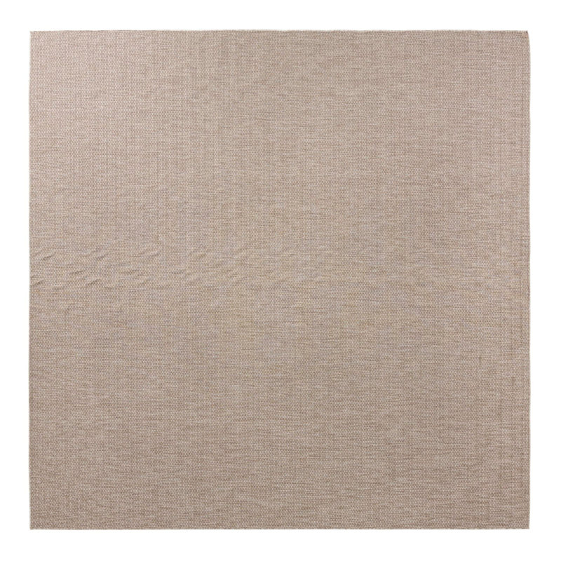 Bembry Beige Indoor/Outdoor Area Rug, Square 13'