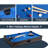 RayChee 27" Mini Pool Table Set, Tabletop Portable Billiards Game