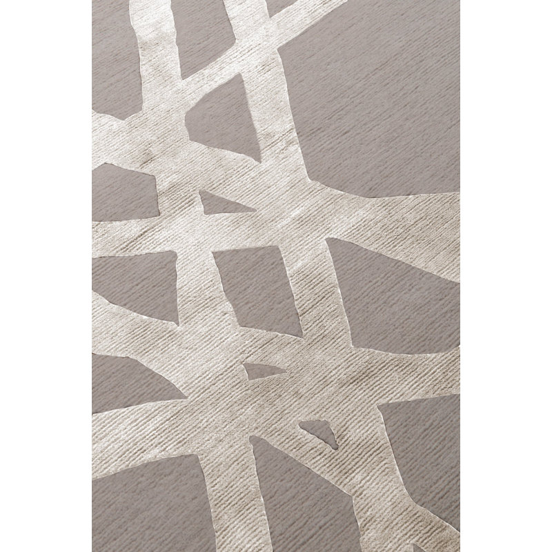 Kelly Wearstler Channels Ivory Area Rug, Rectangle 6' x 9'