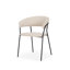 18.87'' H Upholstered Metal Dining Chair-91893828