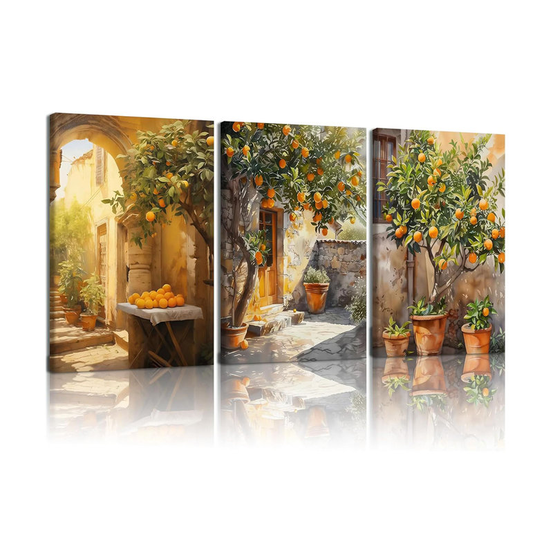 3 Piece Wrapped Canvas Print