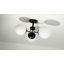 Plafonnier semi-encastré 3 lumières 23,5 po-105700990