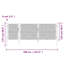 Jaydin 157' x 68.8' (4m x 1.8m) Metal Gate-1843544283