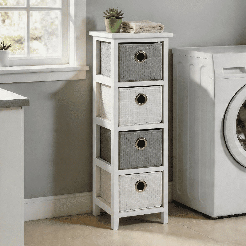 Fraga Fully Assembled 4 Drawer Storage