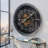 THE GEARS CLOCK Wall Clock with Real Moving Gears FR-LI_ 32 in Round-110563770
