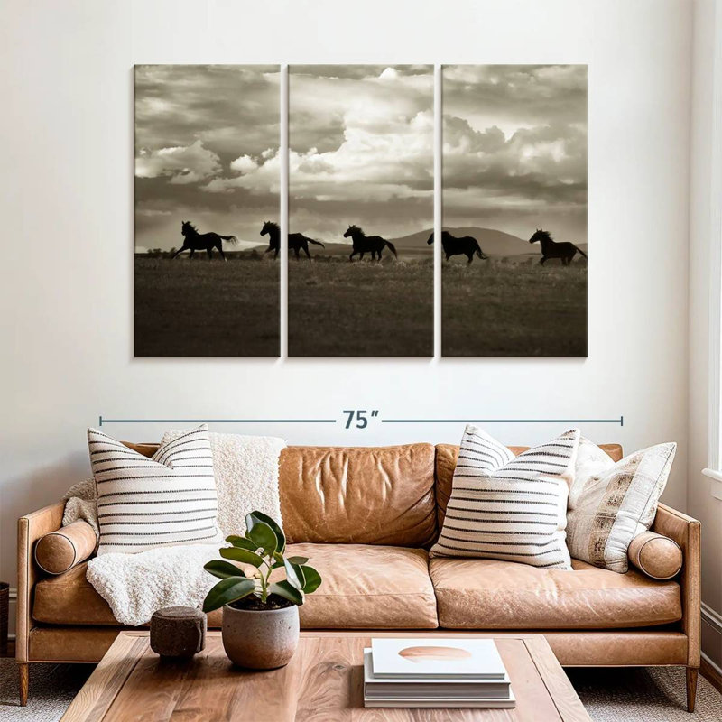 Brampt Racing The Clouds, 36" H x 57" W