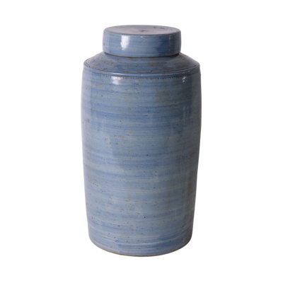 Village Porcelain China Jar