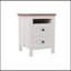 Table de chevet 2 tiroirs en bois de style campagne-2135336213