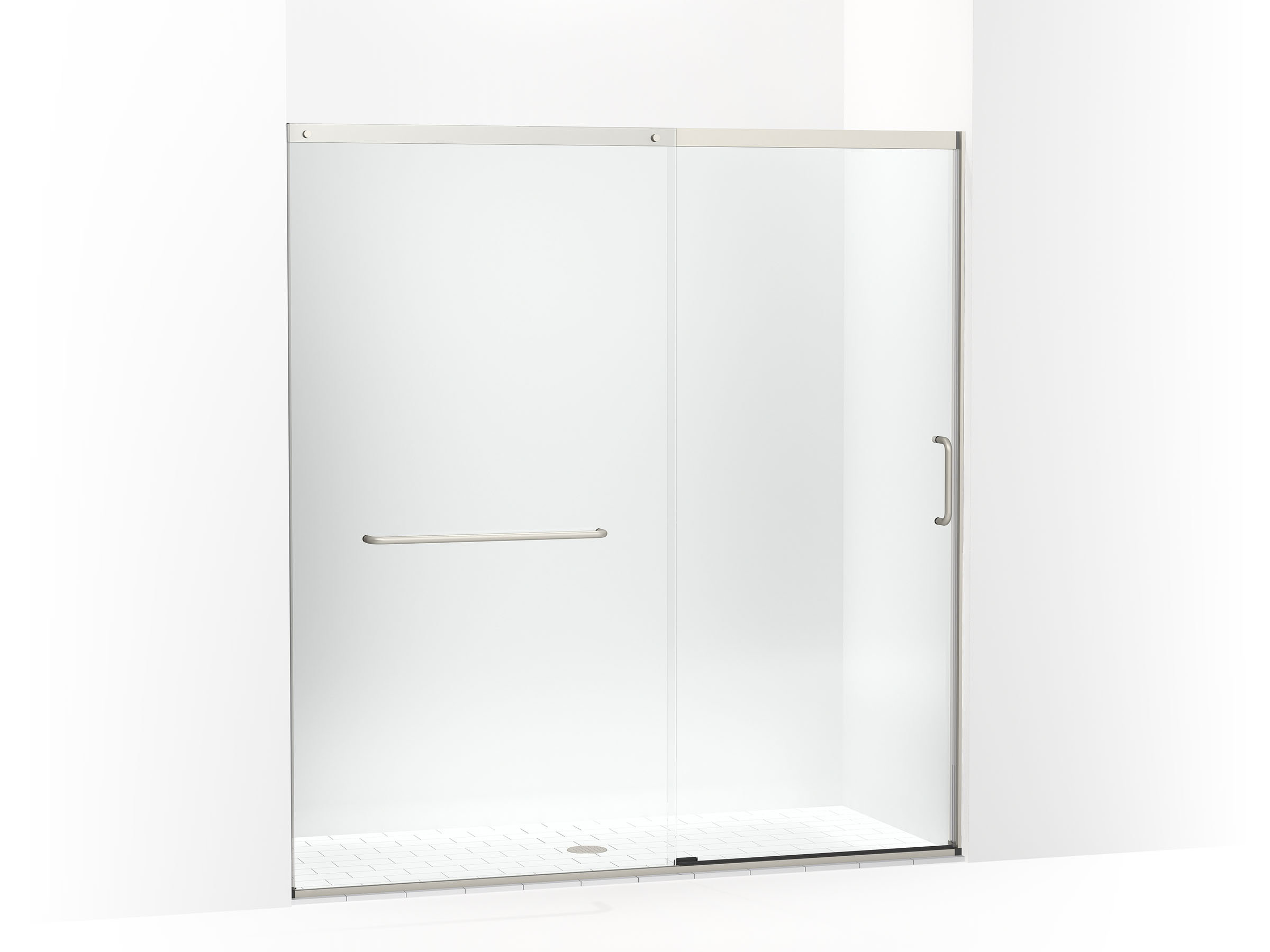 Kohler Sliding Shower Door, 751/2In H X 681/4 715/8In W, With