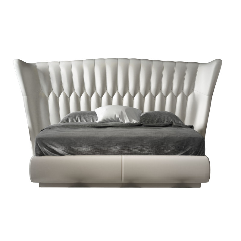 Annalya Upholstered Bed, High Gloss, King