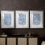 Wm Morris Series dxc - Impression encadrée sur mesure de qualité supérieure - 3 pièces-784060847-784060836