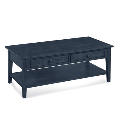 East Hampton Solid Wood Coffee Table with Storage -  Braxton Culler, 1054-072/BLUEBERRY