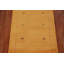 Tribal Gold Gabbeh Oriental Runner Rug