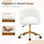 Chaise de travail rembourrée à hauteur ajustable-126055921