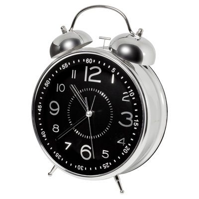 Quartz movement / Crystal Alarm Tabletop Clock