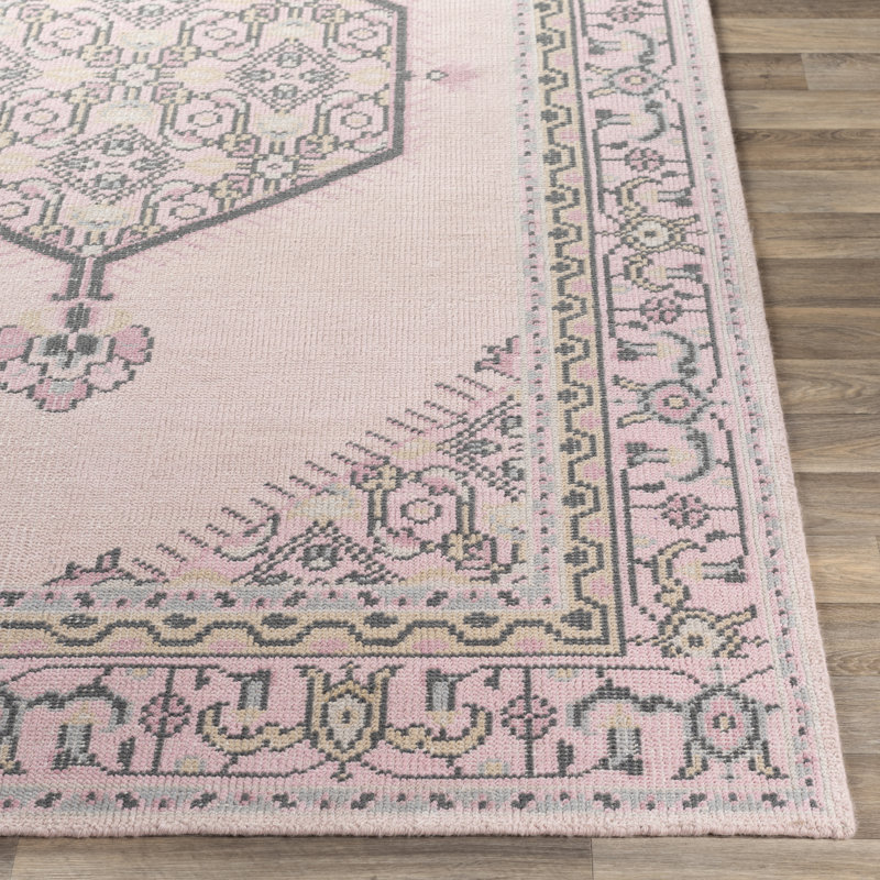 Elsea Wool Oriental Indoor Rug, Rectangle 2' x 3'