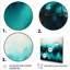 «Blue and Black Ripple Abstract Medley I», art mural abstrait-642999101-642999114