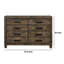 Commode double l 57,5 po Jasmil