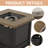 Hoopes Square Steel Propane Smokeless