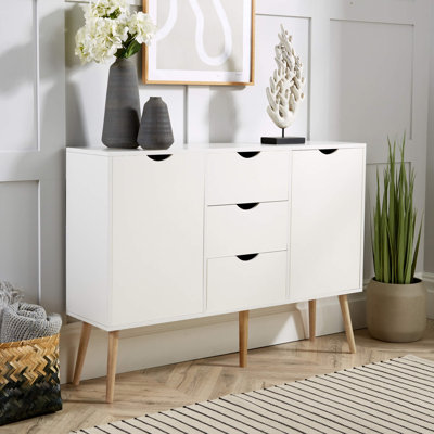Kennedy 119Cm Wide 3 Drawer Sideboard