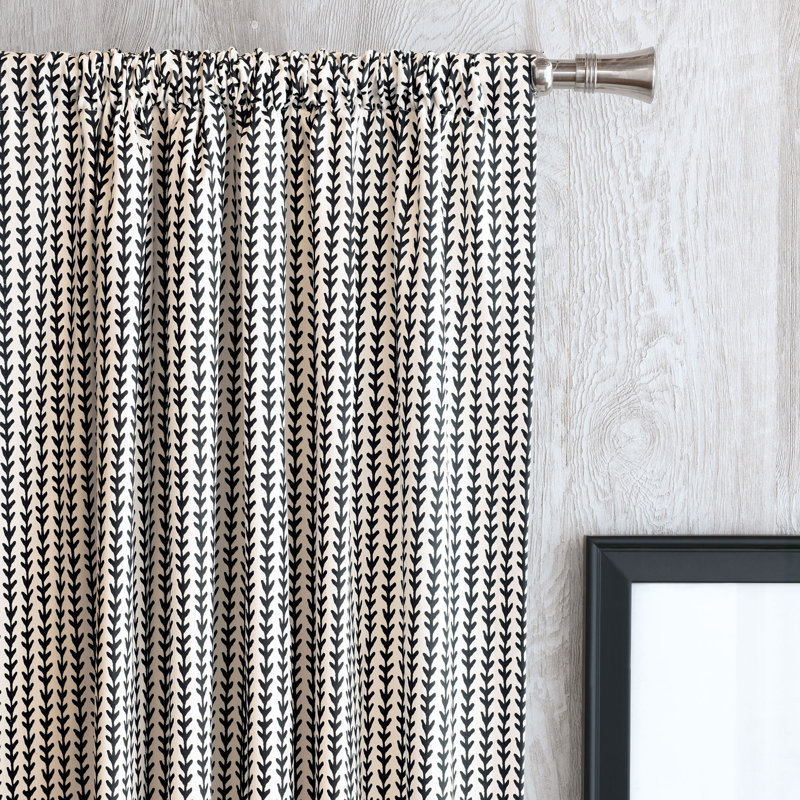 Bowie Room Darkening Curtain, 96" W x 96" L