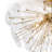 Poppy Glass Semi Flush Mount