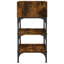 Dungall 35cm W Iron Bedside Table-1133635092