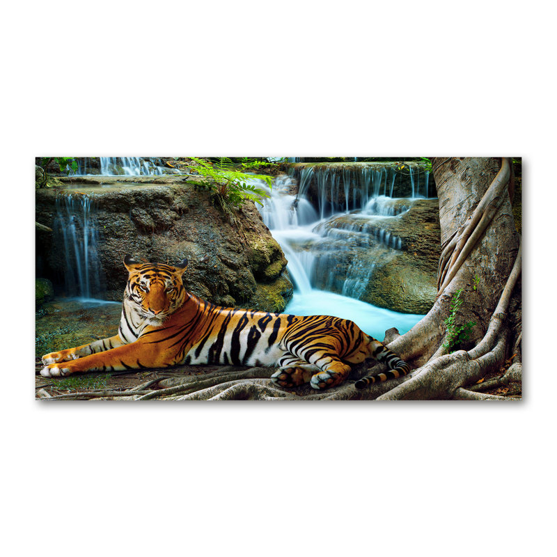 Tiger Waterfall - Wrapped Canvas Print