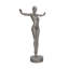 Outstretched Arms Standing Statue, Aluminum