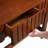 Sophisticated Mid Century Console Table with Storage and Solid Wood Construction-934567175