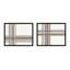 Untitled: Intersections, Set Of 2 Horizontal By Beth James - Framed Wall Art-90448139-90448240