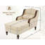 Chaise longue rembourrée avec poches latérales-1952350459