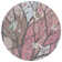 Machine Washable Indoor/Outdoor Bourkelands ACN2336 Botanical Rug