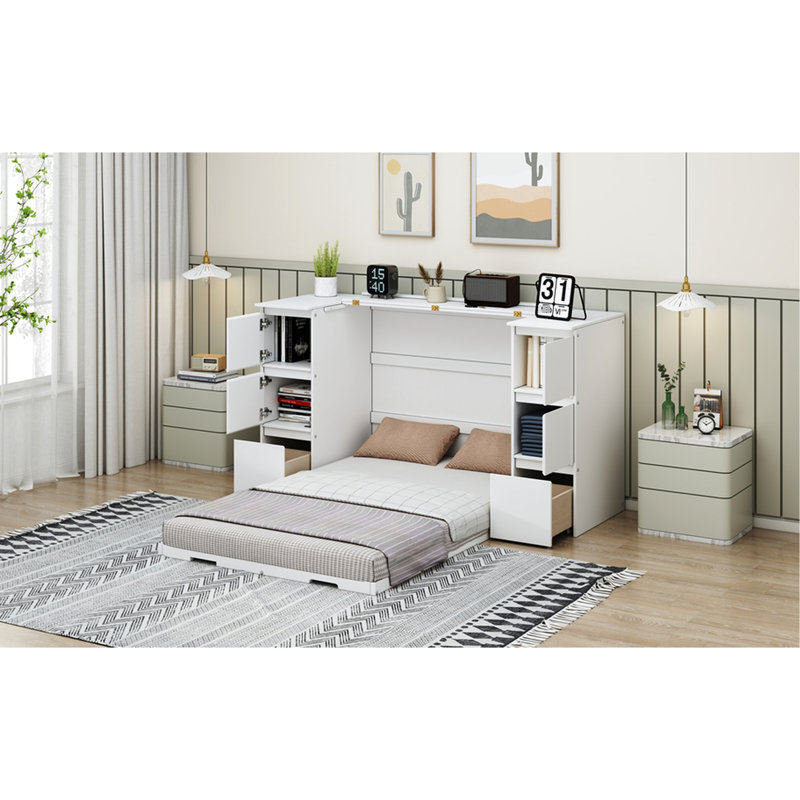 Lit simple avec options de rangement et de chargement Efficient Living