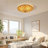 Bead Chain Flower Ceiling Light ( Tiffany-style)