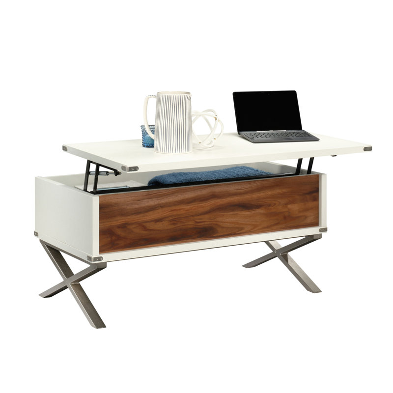 Finition de la table basse à plateau relevable