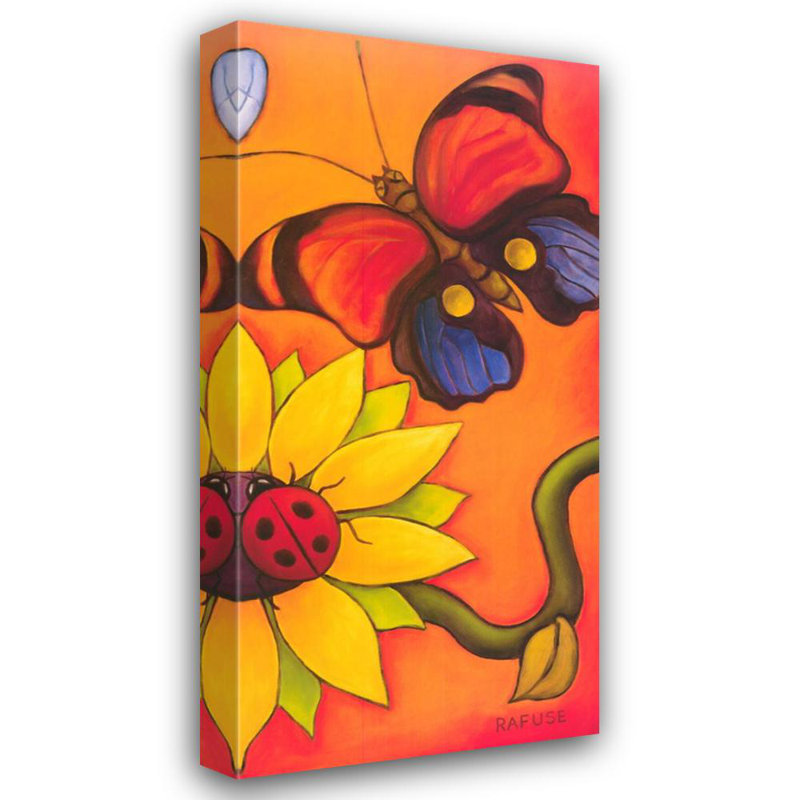 Butterfly and Ladybug, 40'' H x 19'' W