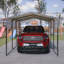 Abri d'auto en métal 10X15